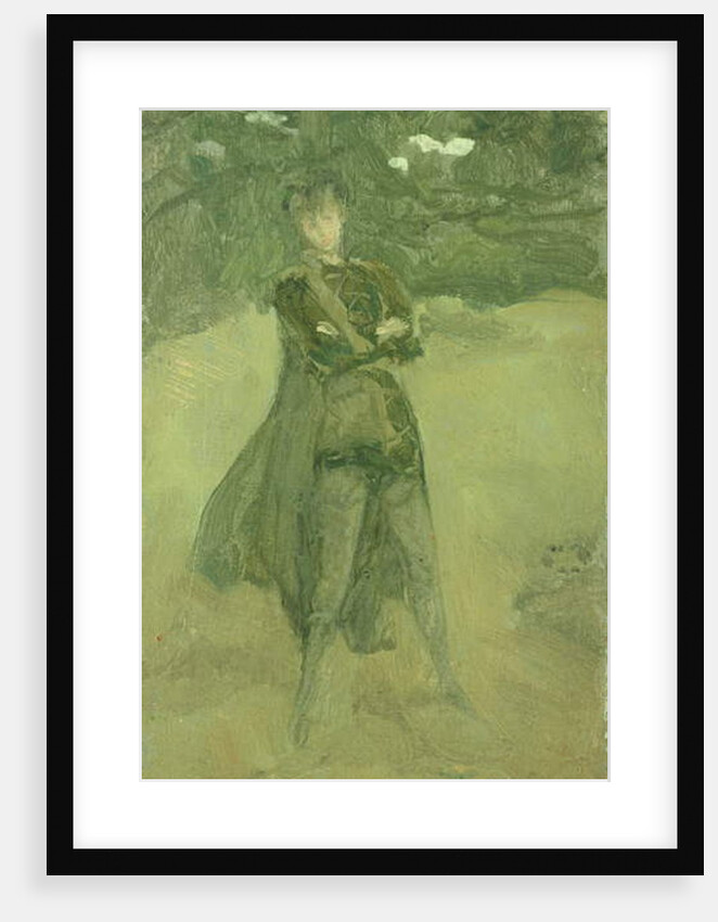 Note in Green and Brown: Orlando at Coombe, c.1884-85 by James Abbott McNeill Whistler