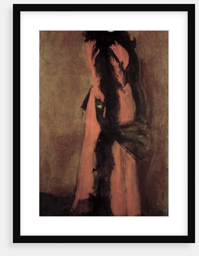 Red and Black: The Fan, 1891-94 by James Abbott McNeill Whistler