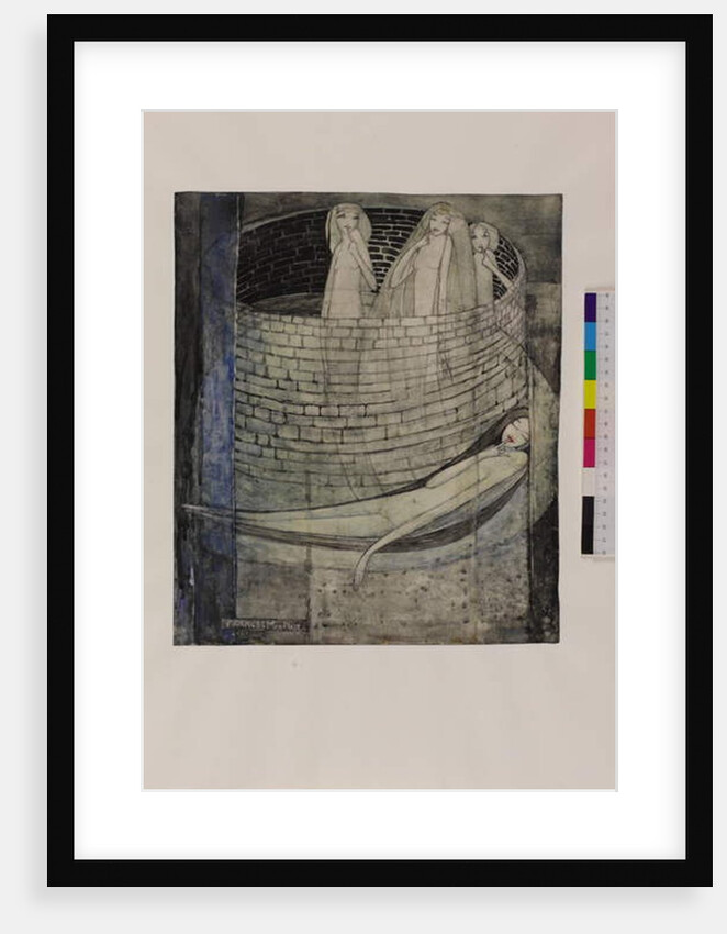 Truth Lies at the Bottom of the Well, c.1912-15 by Frances Macdonald