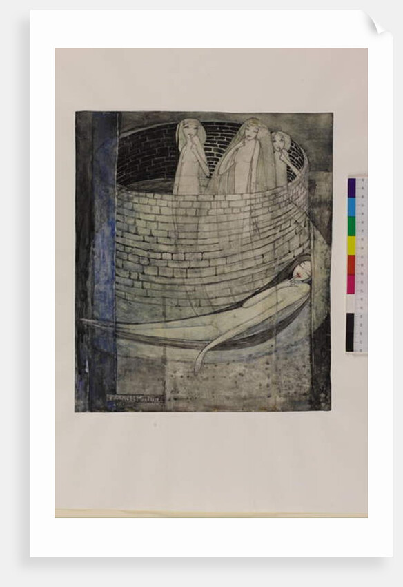 Truth Lies at the Bottom of the Well, c.1912-15 by Frances Macdonald