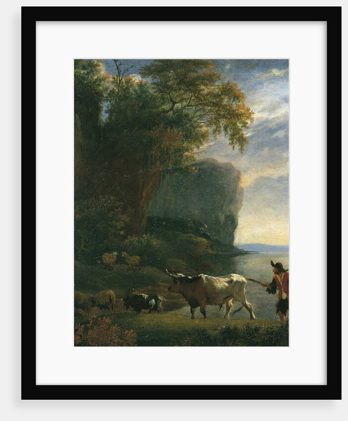 Landscape with Drover, c.1640s by Jan Asselijn