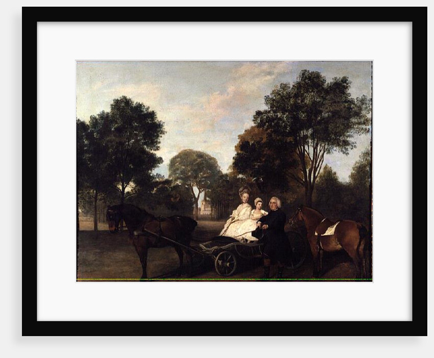 The Rev. Robert Carter Thelwall and Family, 1776 by George Stubbs