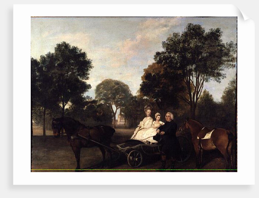 The Rev. Robert Carter Thelwall and Family, 1776 by George Stubbs