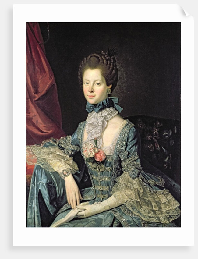 Queen Charlotte Sophia wife of King George III by Johann Zoffany