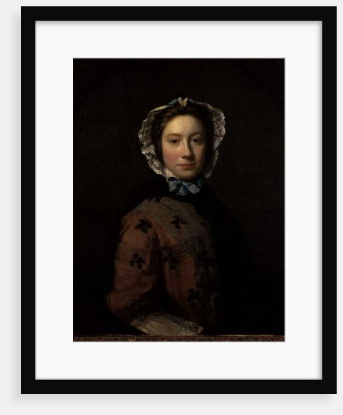 Rosamond Sargent, nee Chambers, 1749 by Allan Ramsay