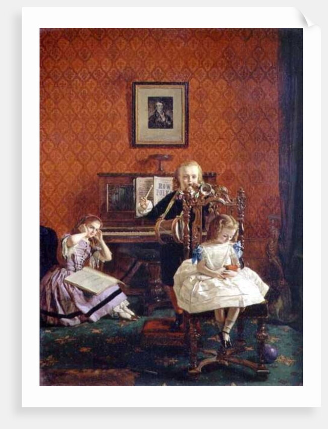 Music Hath Charms, 1861 by William Maw Egley