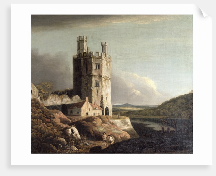 The Eagle Tower, Caernarvon Castle, 1802 by Benjamin Barker