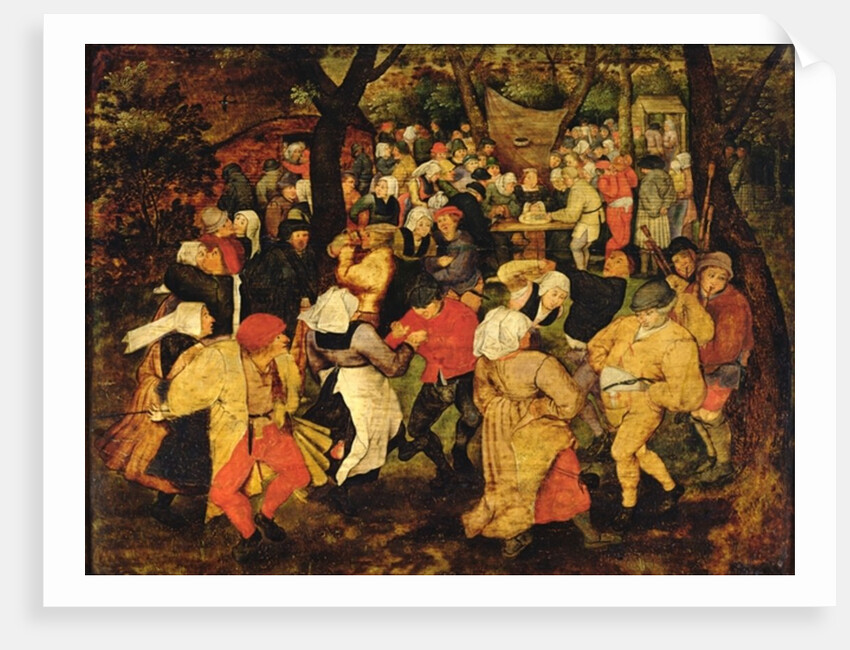 The Wedding Dance, 1607-14 by P. the Younger (attr. to) Brueghel
