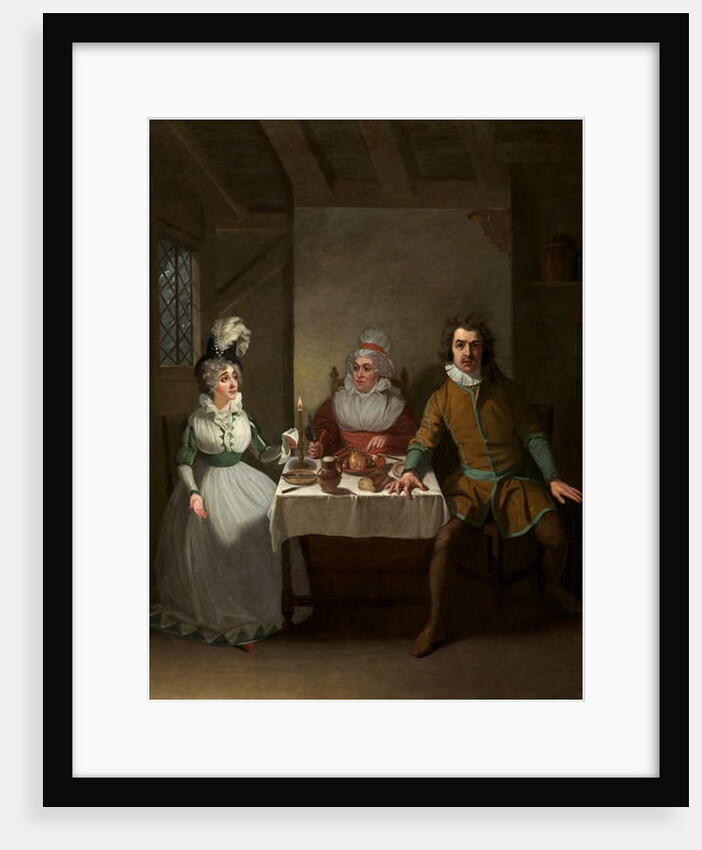 Mrs Bland, Mrs Booth and John Bannister in ‘The Children in the Wood’ by Morton, Haymarket Theatre, 1793 by Samuel de Wilde