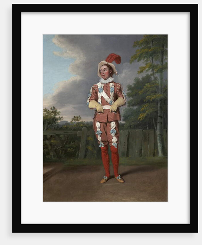Thomas Collins as Slender in 'The Merry Wives of Windsor' by Shakespeare, Drury Lane, 1802 by Samuel de Wilde