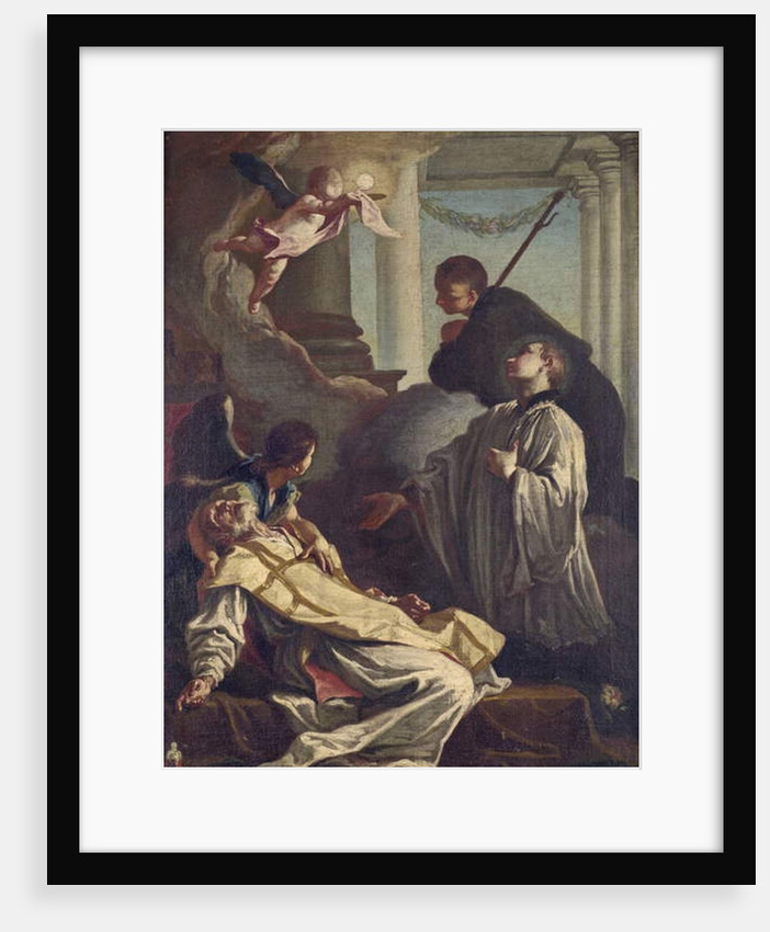 The Death of St Andrew Avellino by Giovanni Battista Piazzetta