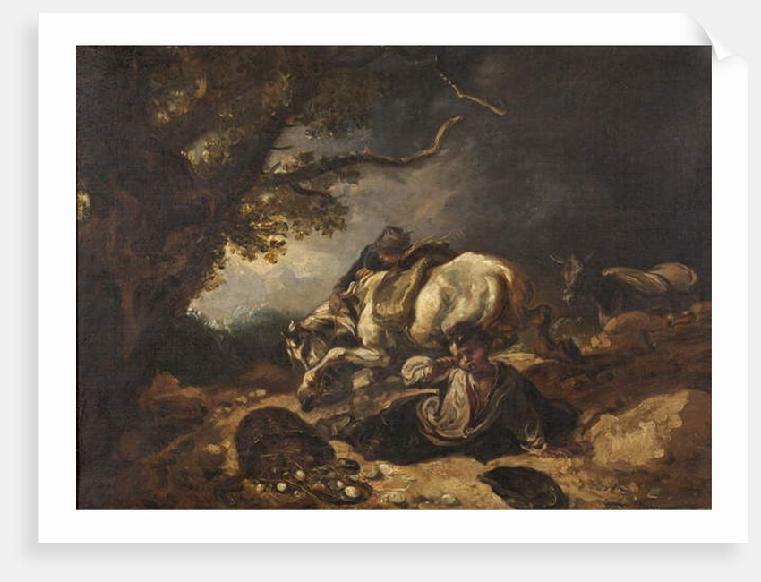 A Mishap to Market Eggs by Thomas Barker