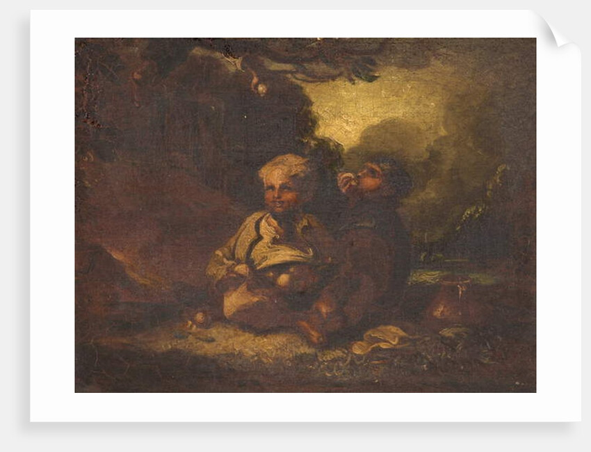 Boys stealing apples by Thomas Barker