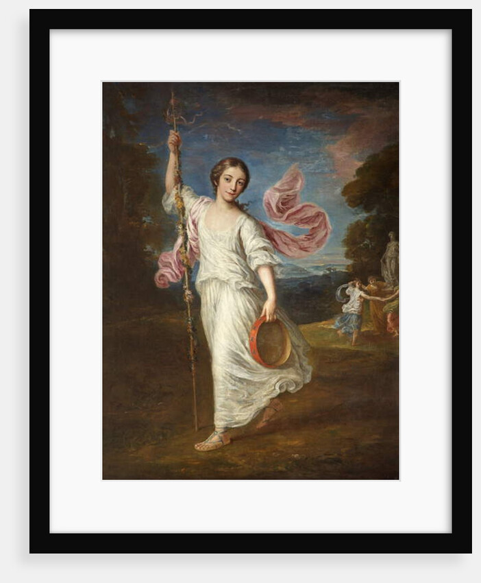 Lady Emily Kerr as a Bacchante, c.1770 by William of Bath Hoare