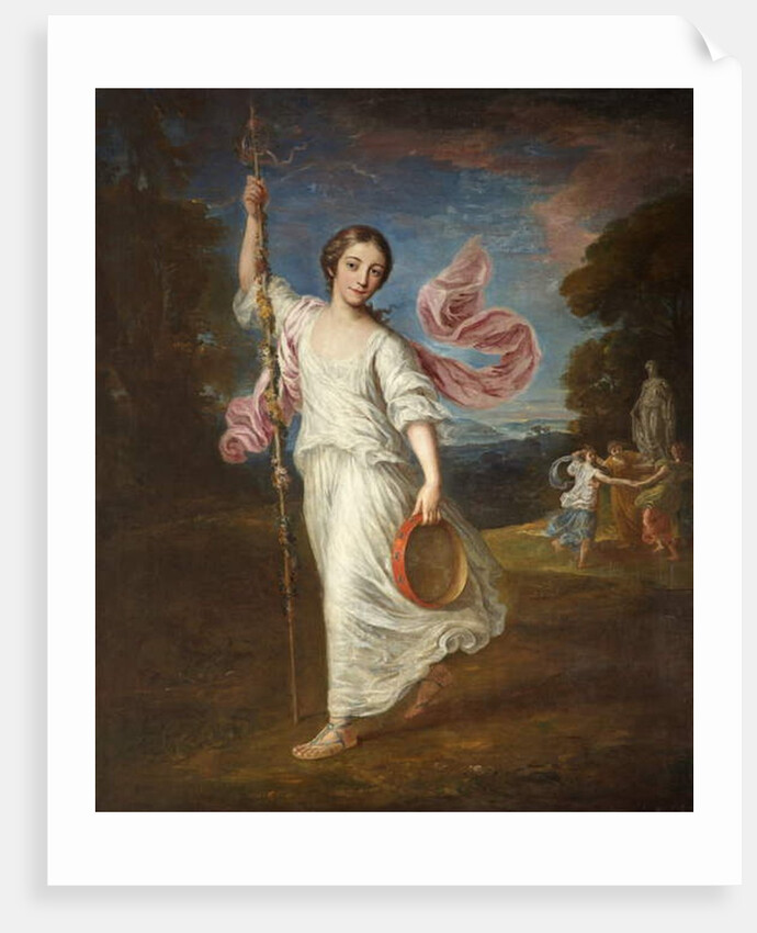 Lady Emily Kerr as a Bacchante, c.1770 by William of Bath Hoare