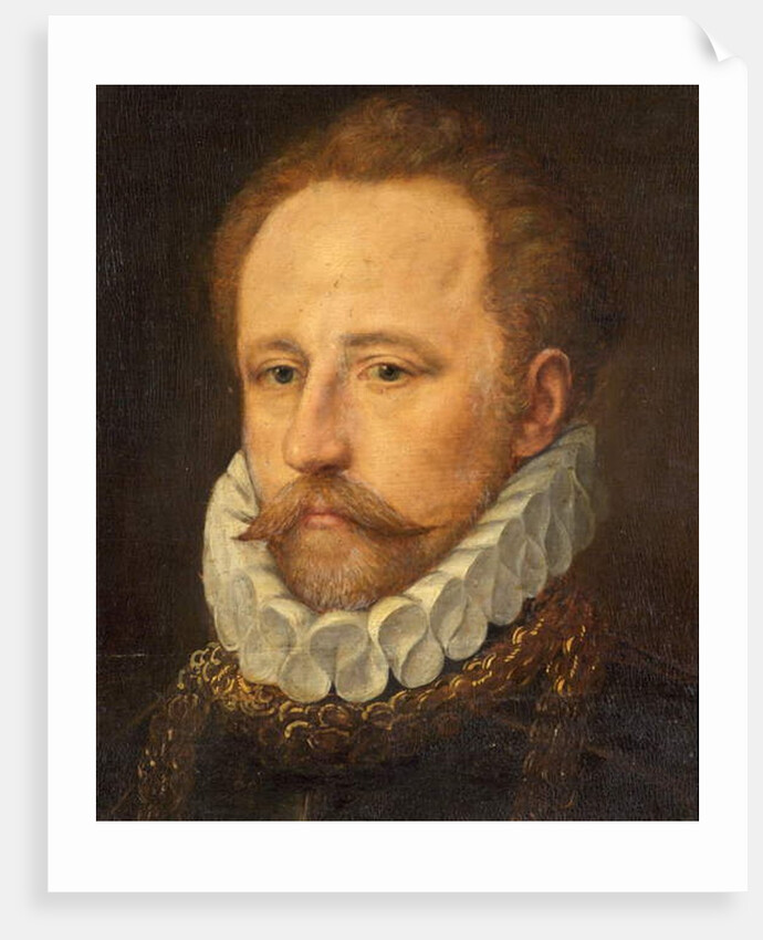 Portrait of a bearded gentleman in armour, c.1570 by Frans I Pourbus