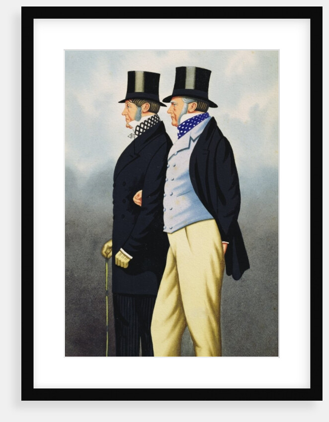 Admiral Henry John Rous and George Payne, Fathers of the Turf by English School