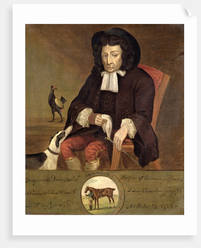 Tregonwell Frampton Father of the Turf, 1728 by John Wootton