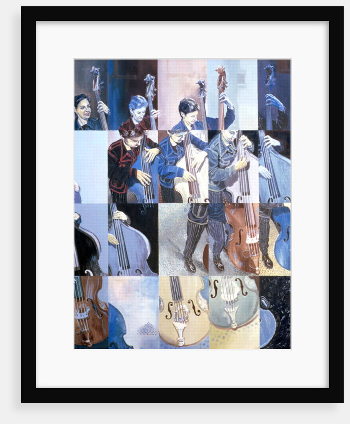 Paula Gardiner, Jazz Bassist, 1998 by Huw S. Parsons