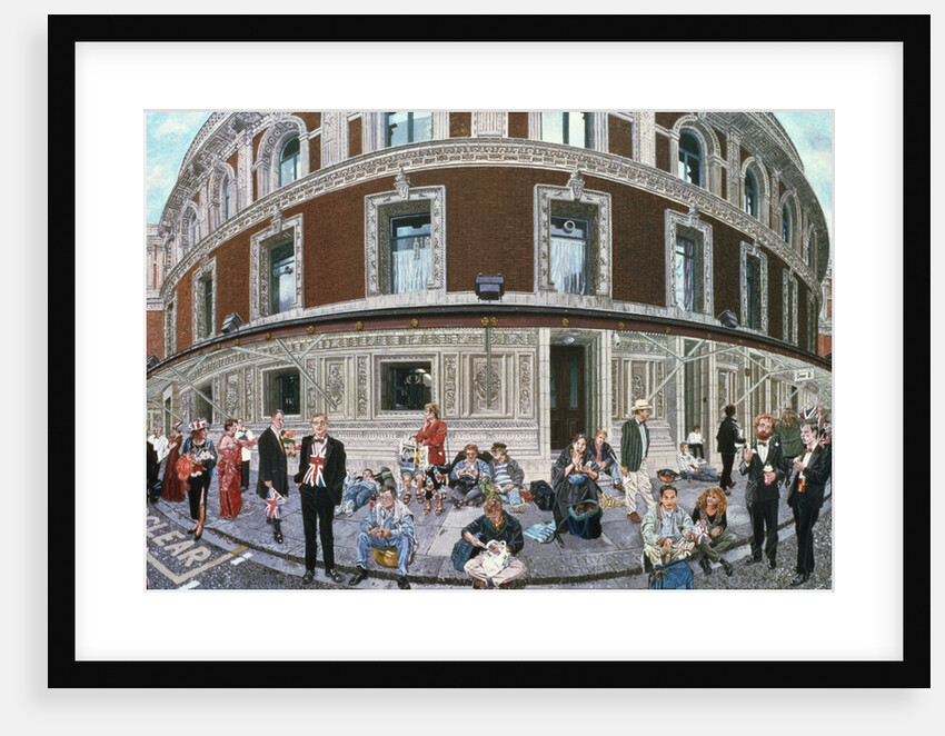 Promenaders at The Last Night, Royal Albert Hall by Huw S. Parsons