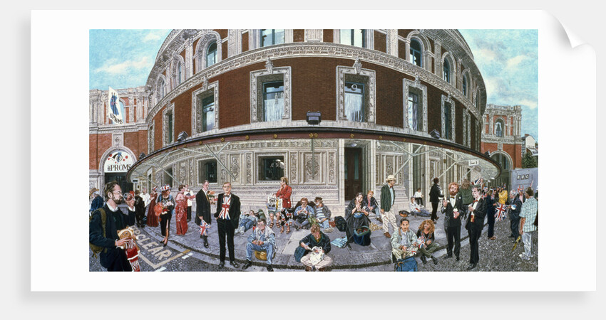 Promenaders at The Last Night, Royal Albert Hall by Huw S. Parsons