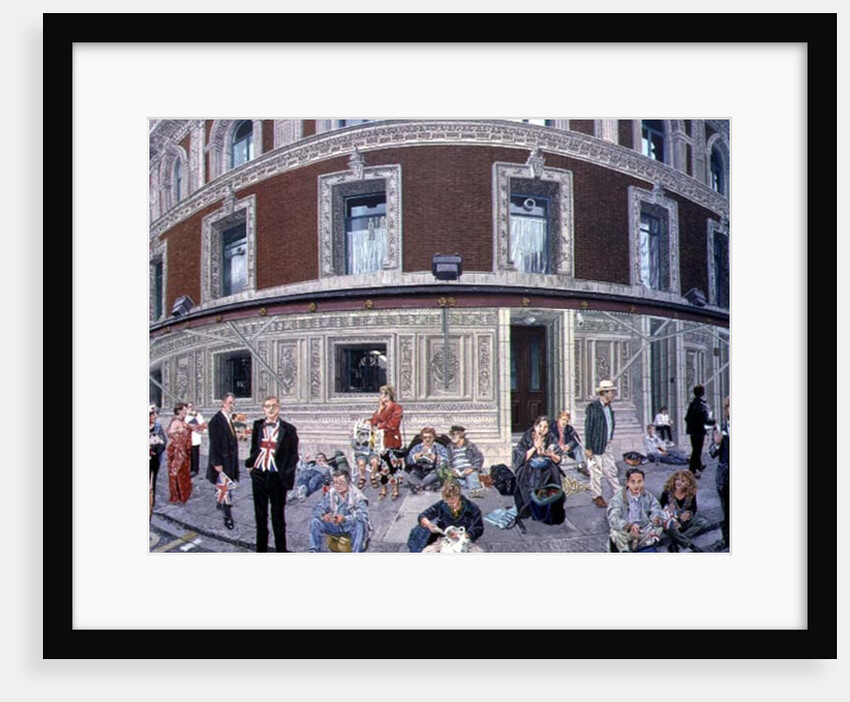 Promenaders at The Last Night, Royal Albert Hall, detail by Huw S. Parsons