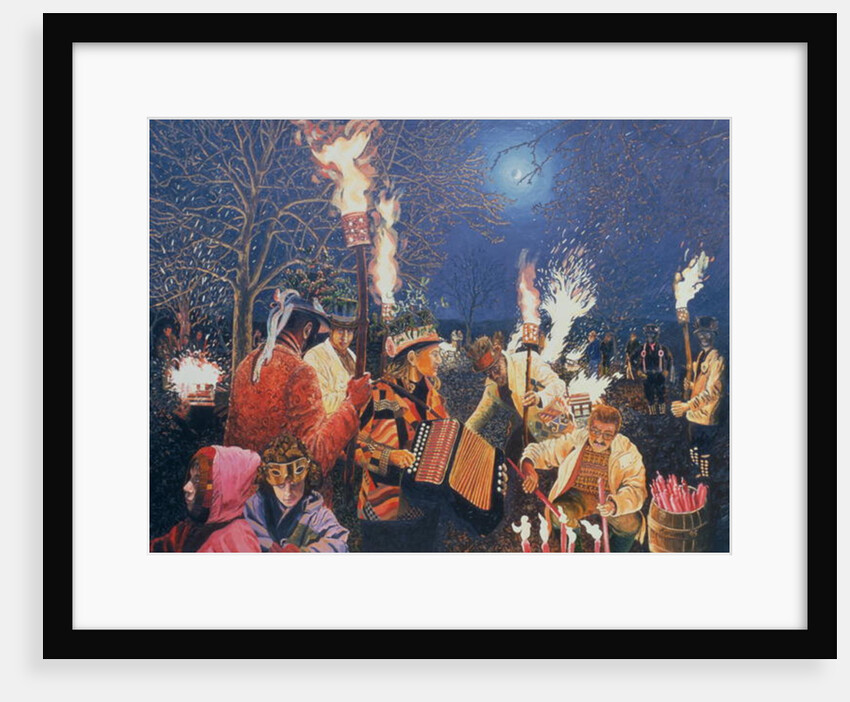 Wassailing in Herefordshire, 1995 by Huw S. Parsons