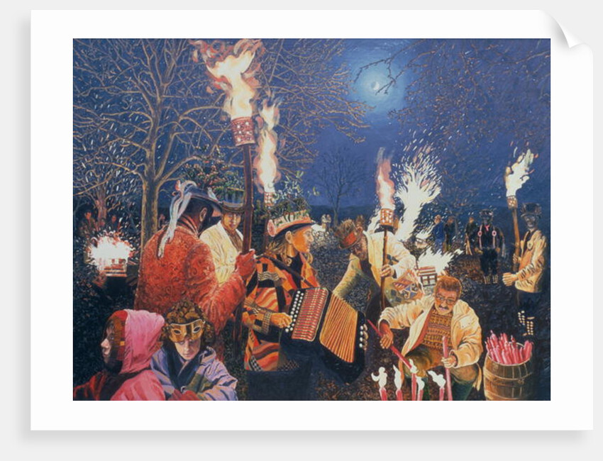Wassailing in Herefordshire, 1995 by Huw S. Parsons