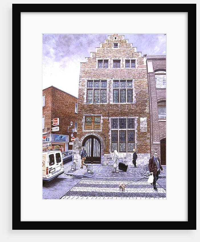 Pieter Brueghel's House in Brussels, 1996 by Huw S. Parsons