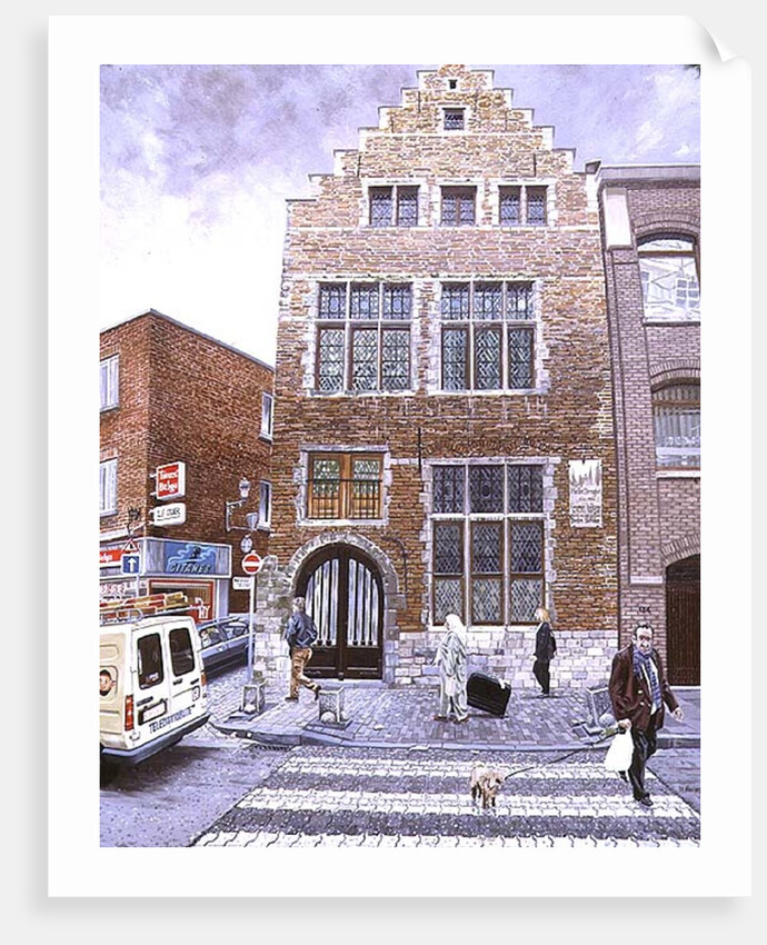 Pieter Brueghel's House in Brussels, 1996 by Huw S. Parsons