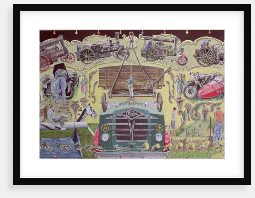 At the Vintage Show, 1993 by Huw S. Parsons