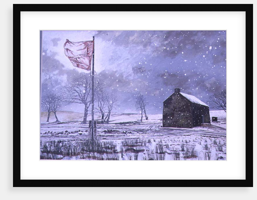 Drover's Arms and the Red Flag, near Garth, 1992 by Huw S. Parsons