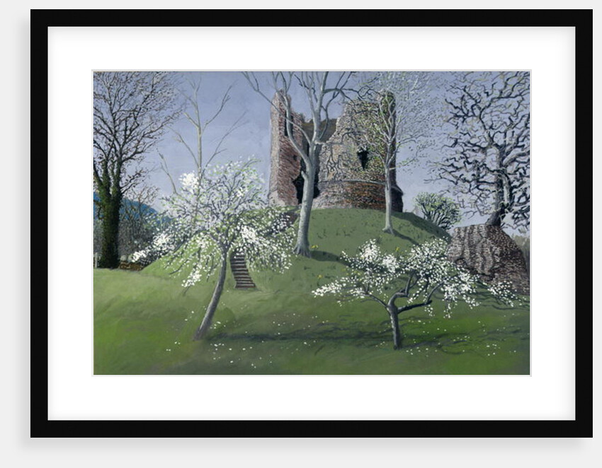 Longtown Castle, 1992 by Huw S. Parsons