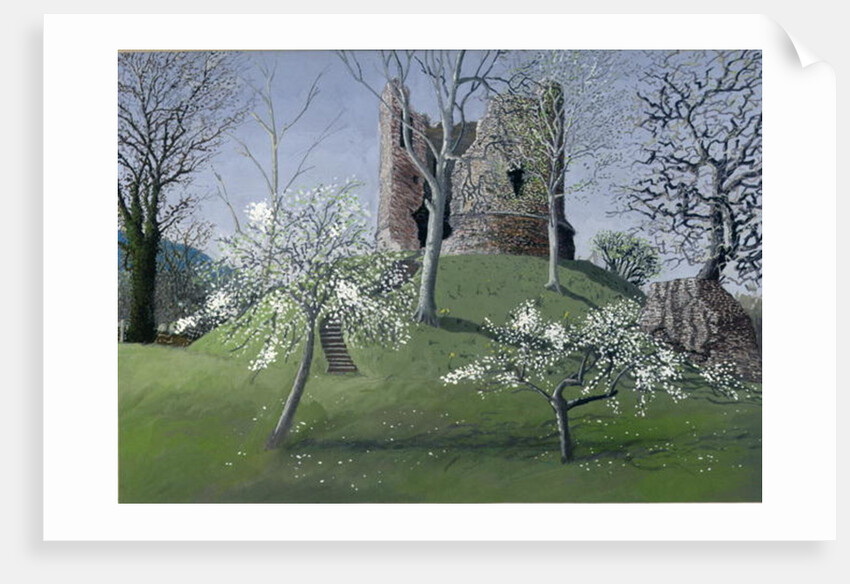 Longtown Castle, 1992 by Huw S. Parsons