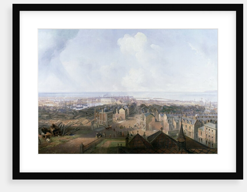 West Hartlepool in the year 1859 by John Wilson Carmichael