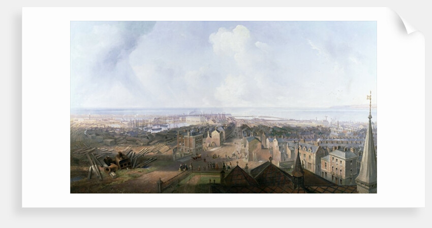 West Hartlepool in the year 1859 by John Wilson Carmichael