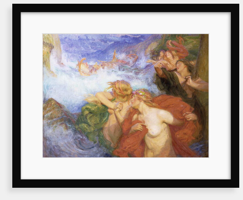 The Sirens by Charles William Wyllie