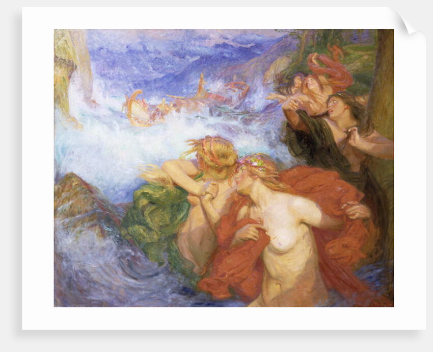 The Sirens by Charles William Wyllie
