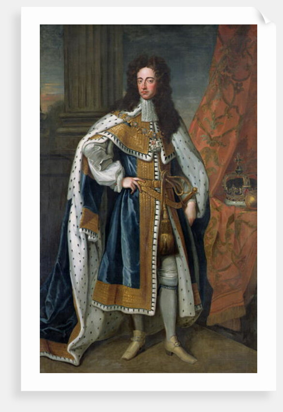 Portrait of William III of Orange by Godfrey Kneller
