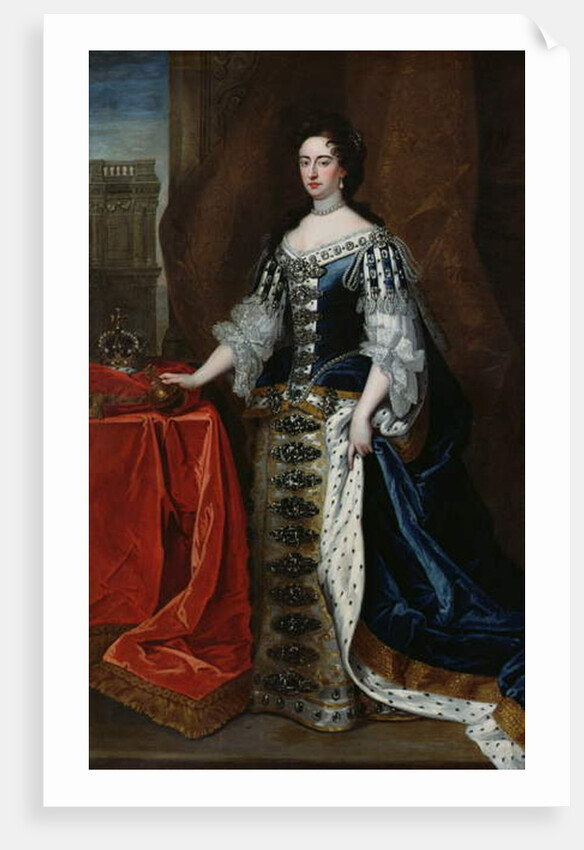 Portrait of Queen Mary by Godfrey Kneller