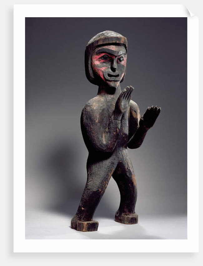 Potlatch figure by School American