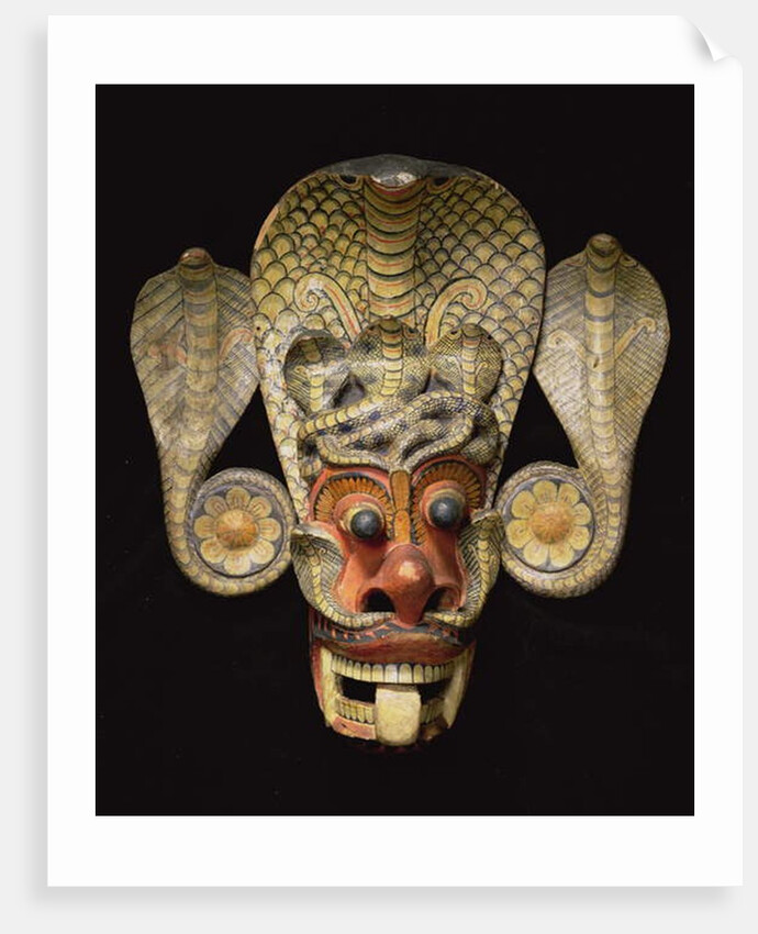 Sri Lankan mask by Sri Lankan School