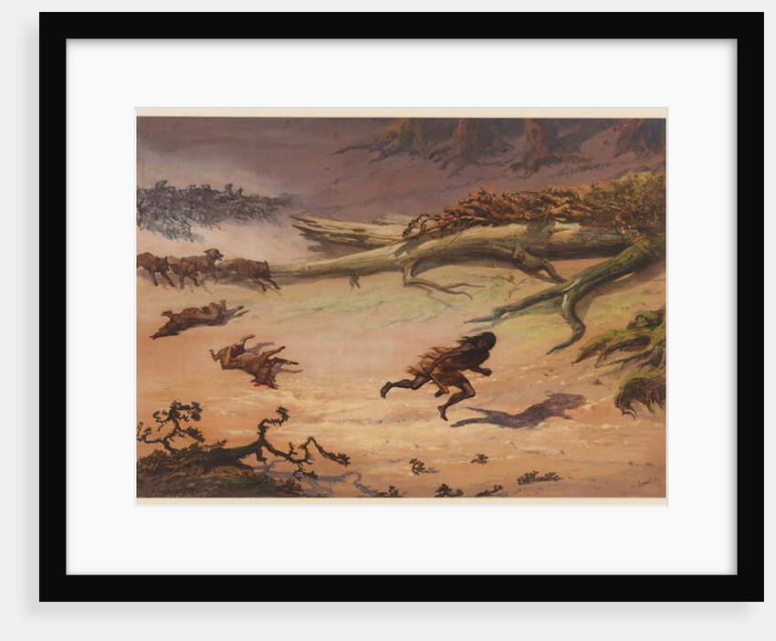 Hunting, 1871 by Ernest Henry Griset