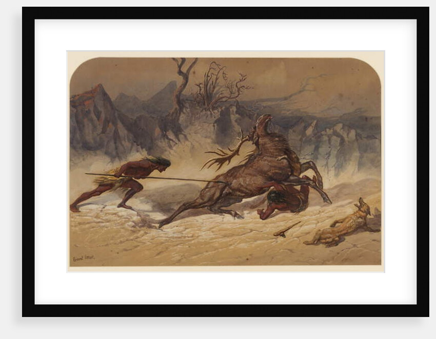 Hunting, 1871 by Ernest Henry Griset