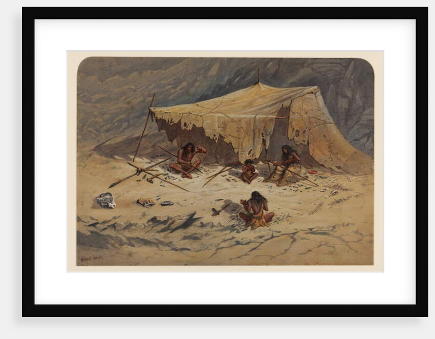 Prehistoric Camp, 1871 by Ernest Henry Griset