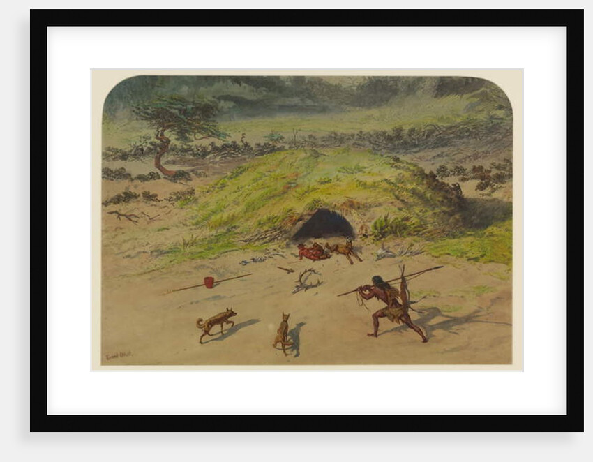 Prehistoric Scene, 1871 by Ernest Henry Griset