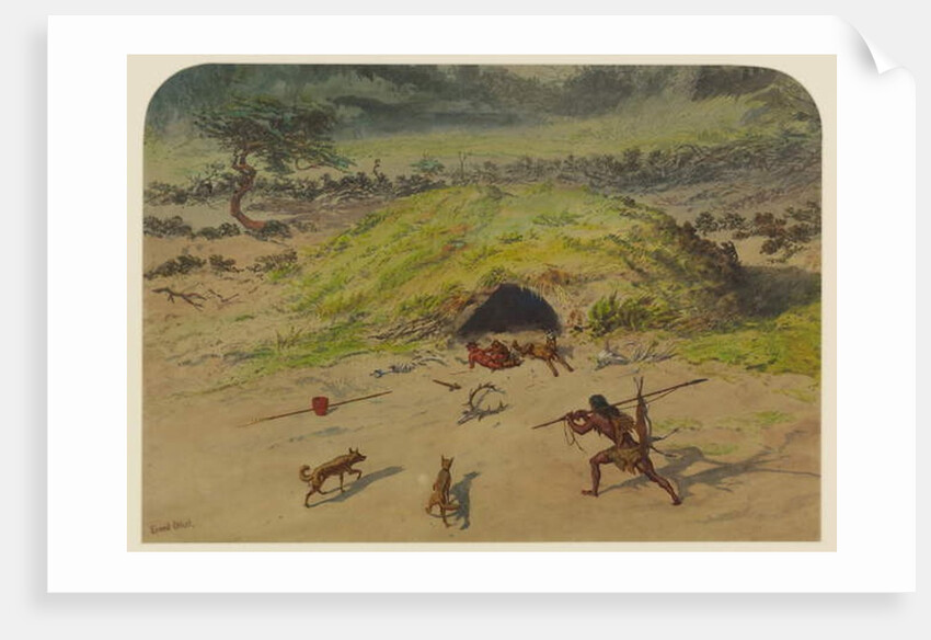 Prehistoric Scene, 1871 by Ernest Henry Griset