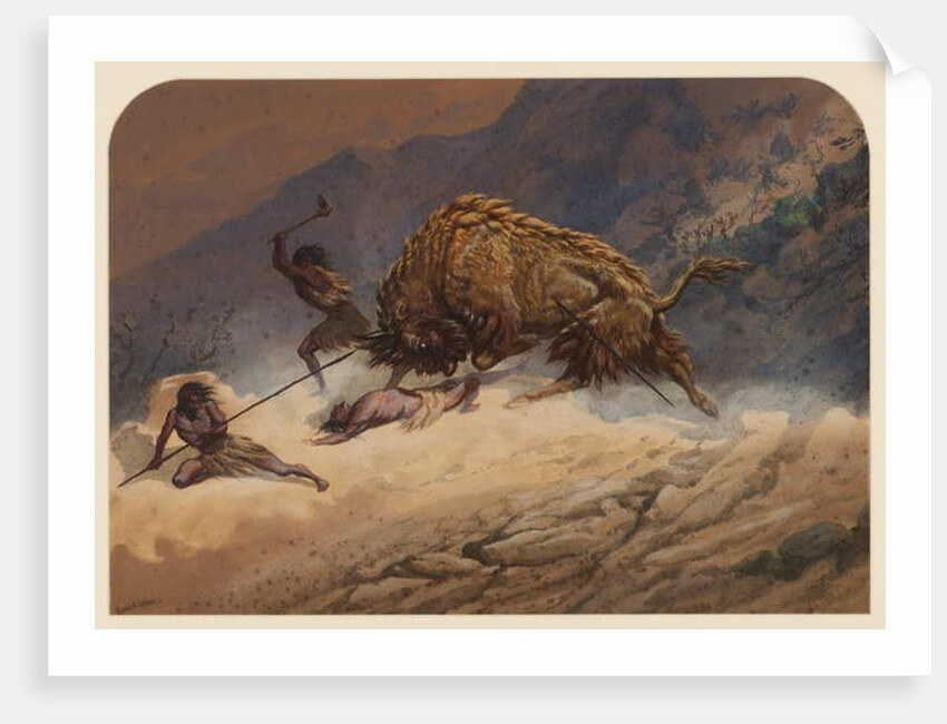 Hunting, 1871 by Ernest Henry Griset