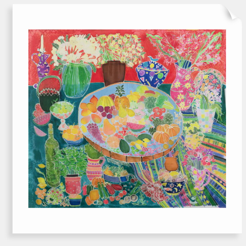 Guatemalan Table, 1995 by Hilary Simon