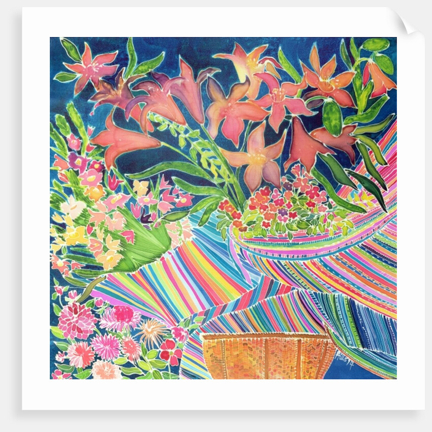 Guatemalan Lilies, Absolutely Fabulous Set, 1994 by Hilary Simon